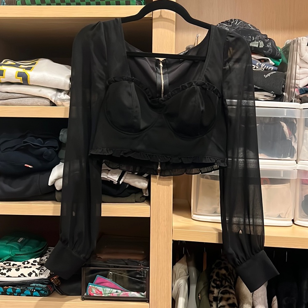Guess bustier top